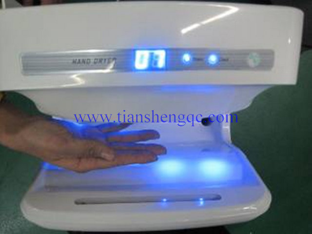 hand drier -pre-shipment inspection